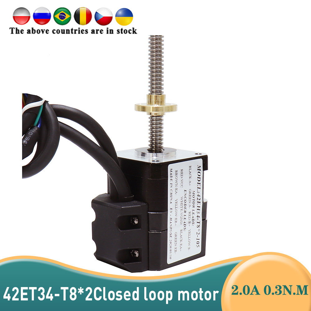 NEMA17 Closed loop screw motor - Closed Loop Stepper Motor Nema 17 ulasan dan harga
