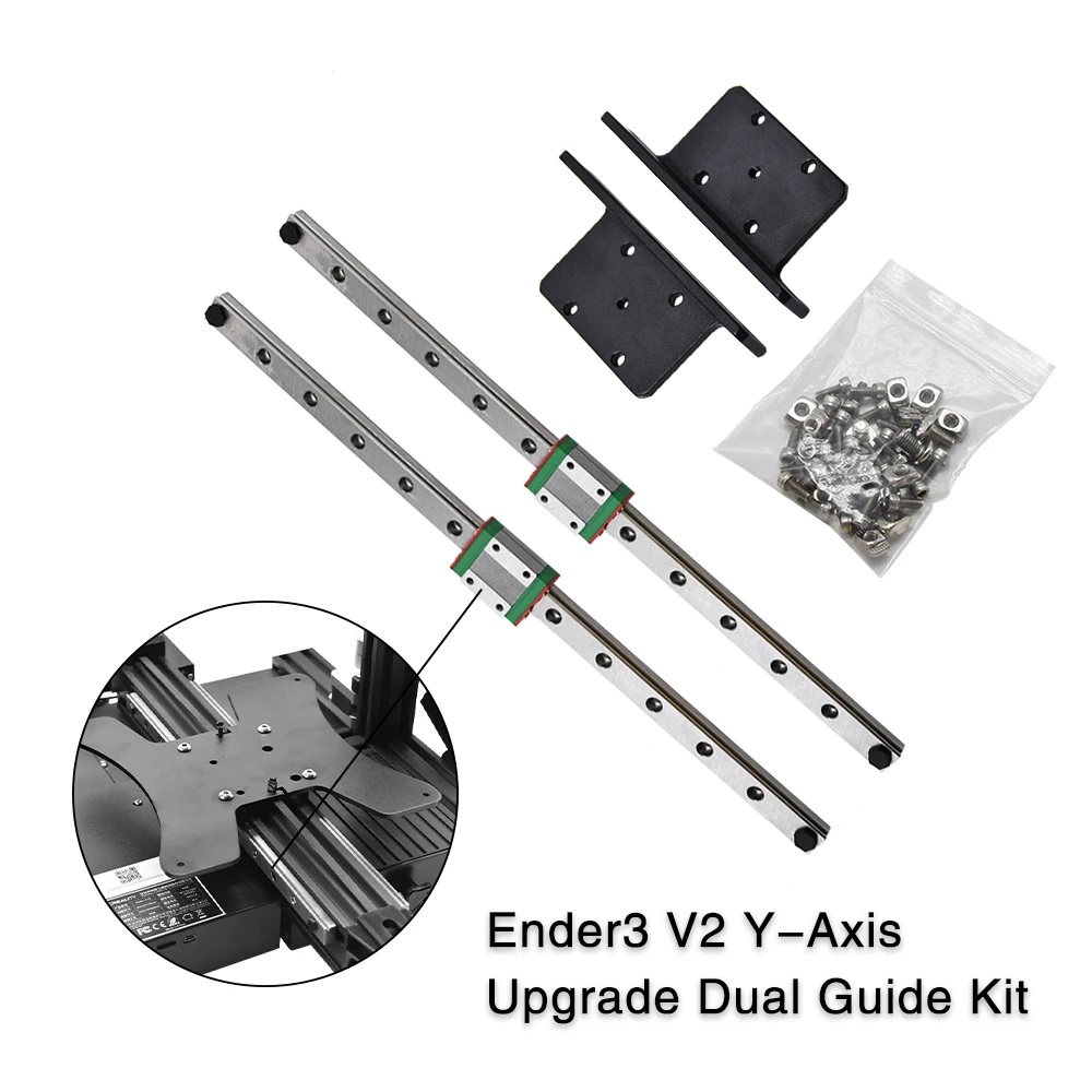 Y-AXIS Dual Linear Rail Kit MG - Linear Rail Mgn12H Set ulasan dan harga