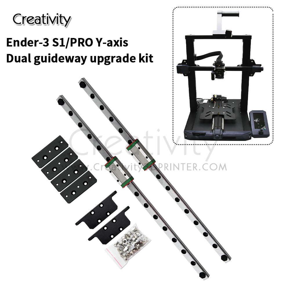 Ender 3 S1 Dual Y-axis Upgrade - Linear Rail Mgn12H Set ulasan dan harga