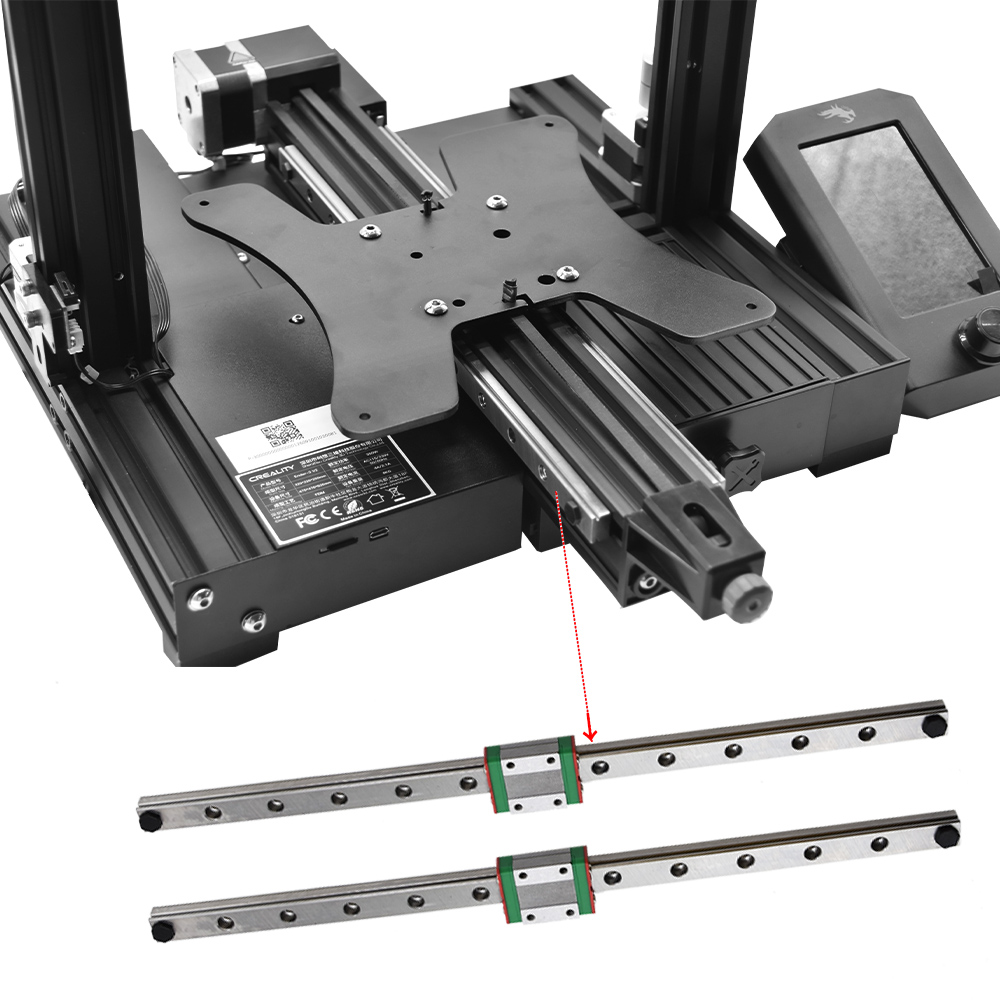 Upgrade Y-Axis Linear Rail Gui - Linear Rail Mgn12H Set ulasan dan harga