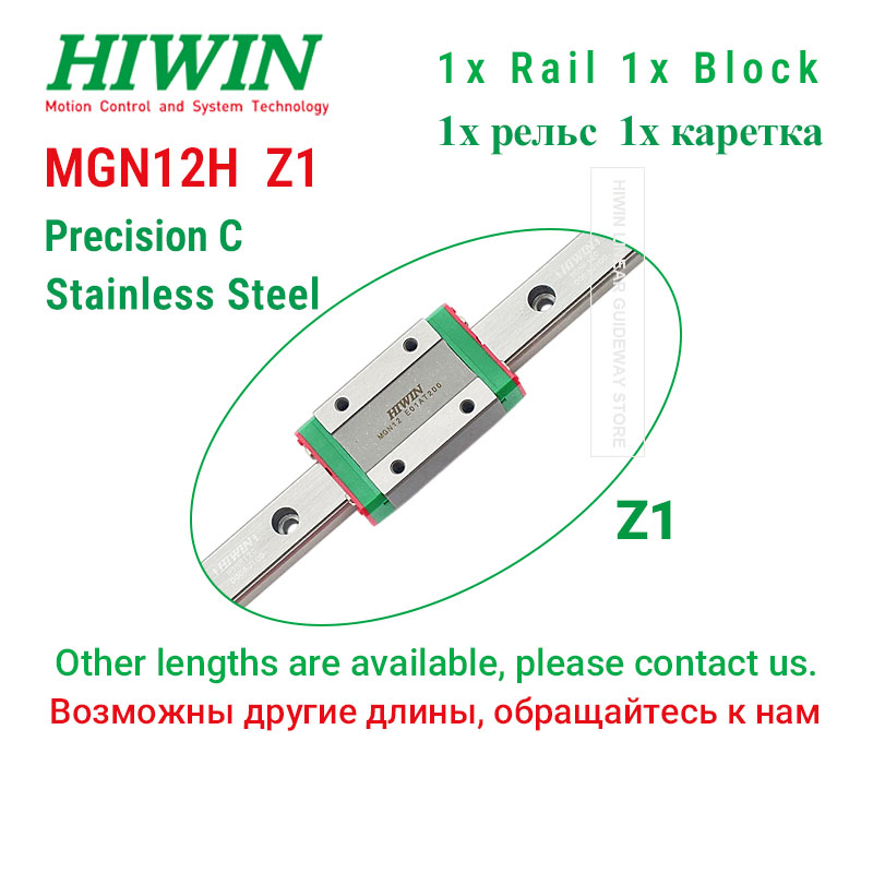 HIWIN MGN12H Z1 HIWIN MGN12 Li - Linear Rail Mgn12H Set ulasan dan harga