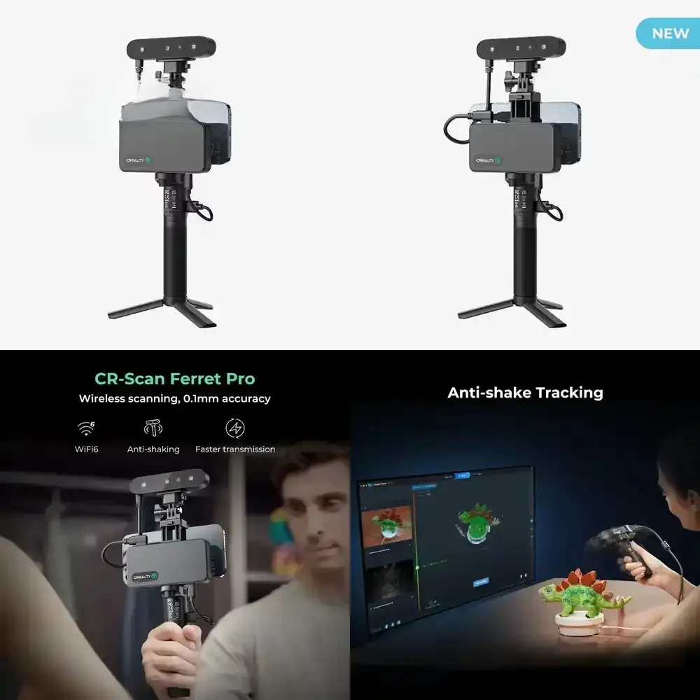Professional 3D Scanner for 3D - Handheld 3D Scanner High Precision ulasan dan harga