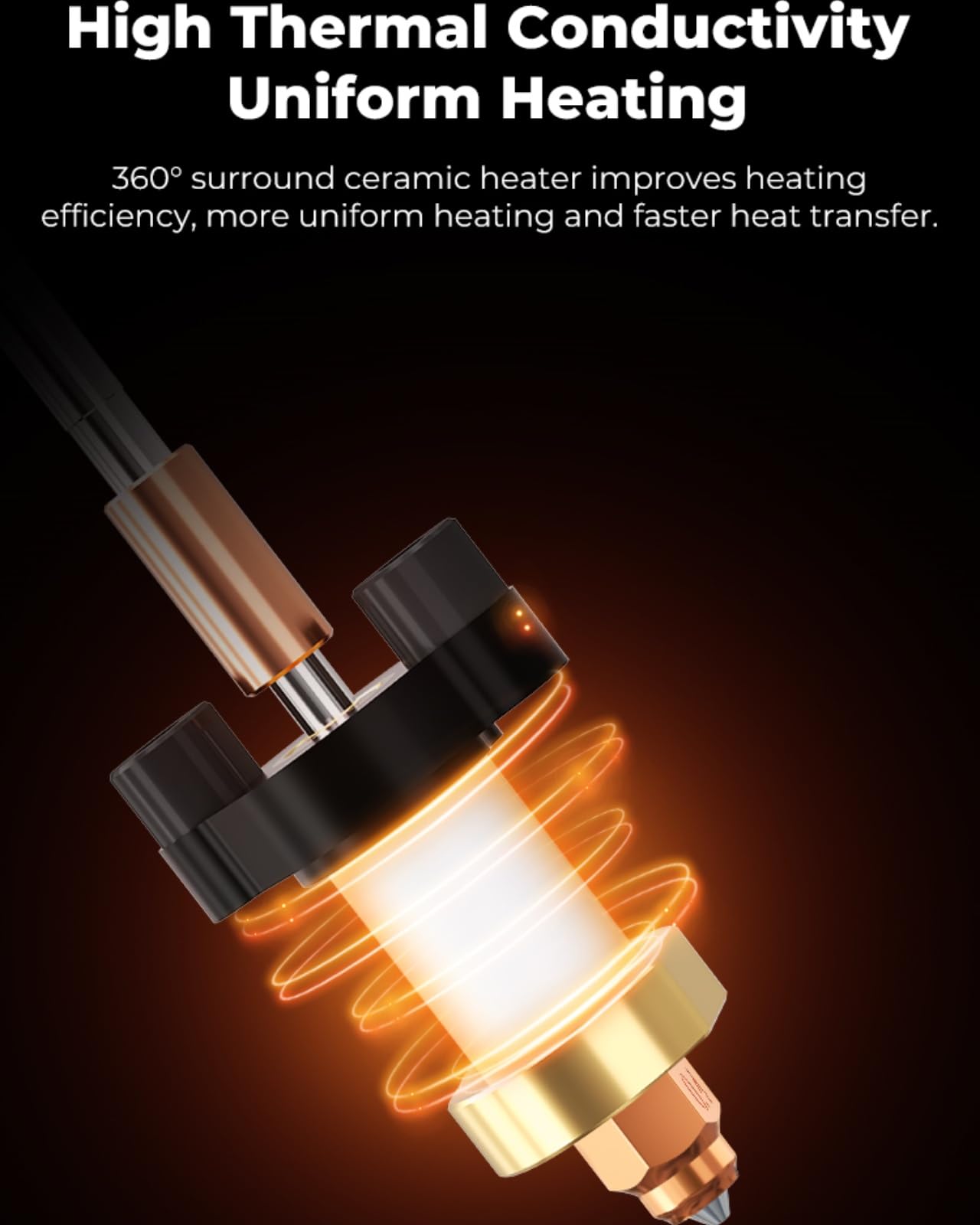 Creality Official K1C Ceramic  - High Flow Ceramic Hotend ulasan dan harga