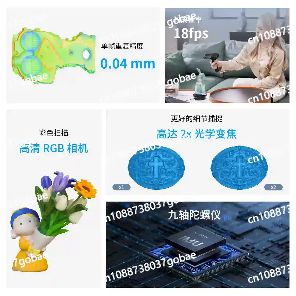 High-precision handheld full-c - Handheld 3D Scanner High Precision ulasan dan harga