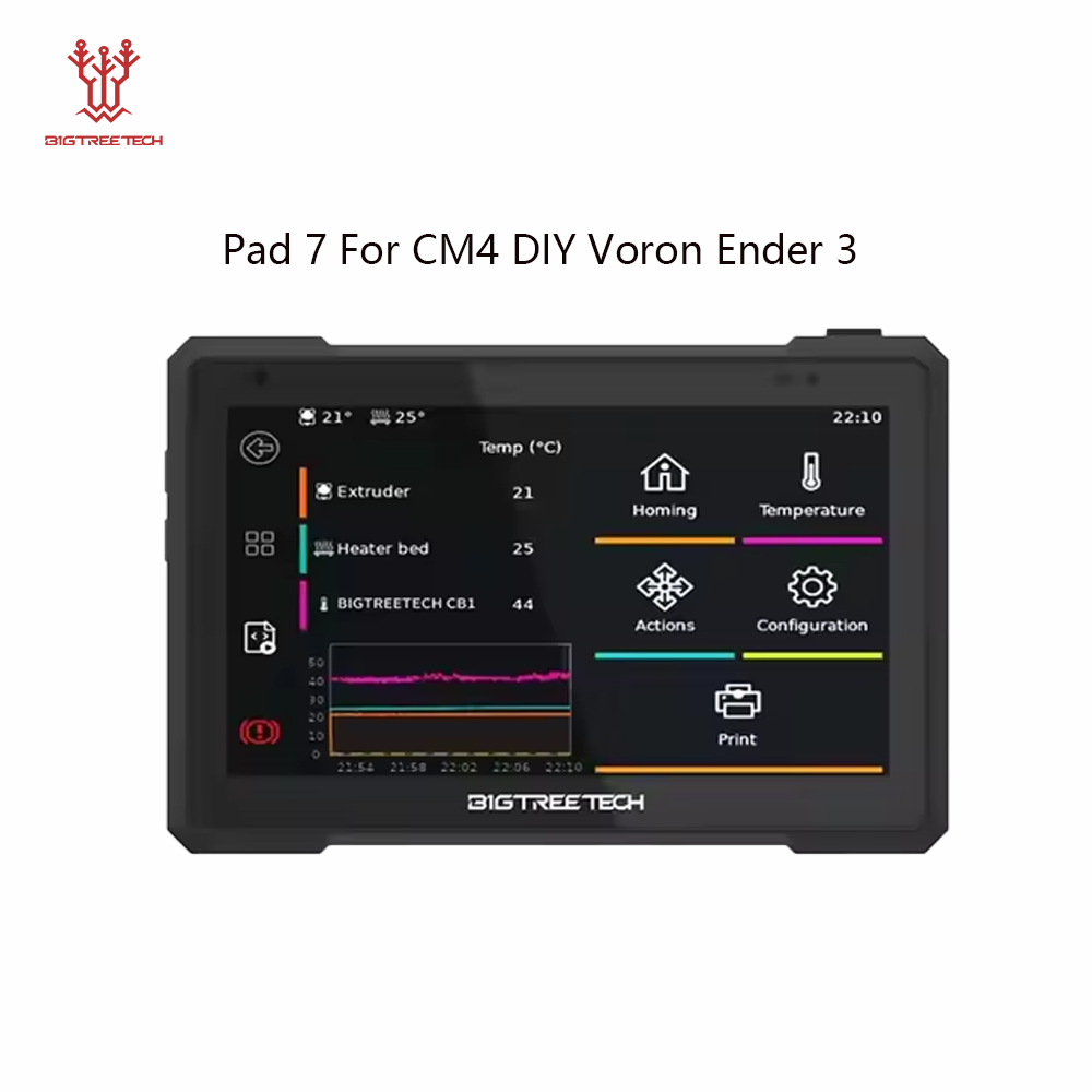 BIGTREETECH Pad 7 IPS Touch Sc - Klipper Pad 7 Inch ulasan dan harga