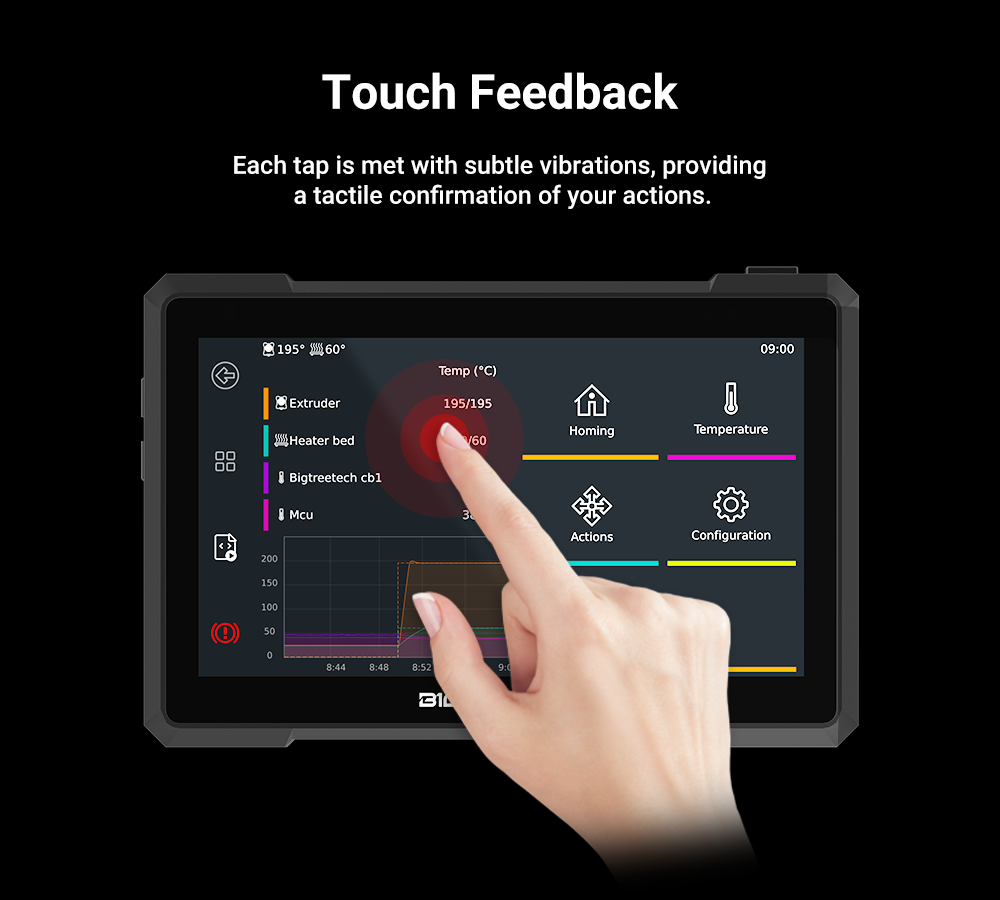 BIGTREETECH Pad 7 IPS Touch Sc - Klipper Pad 7 Inch ulasan dan harga