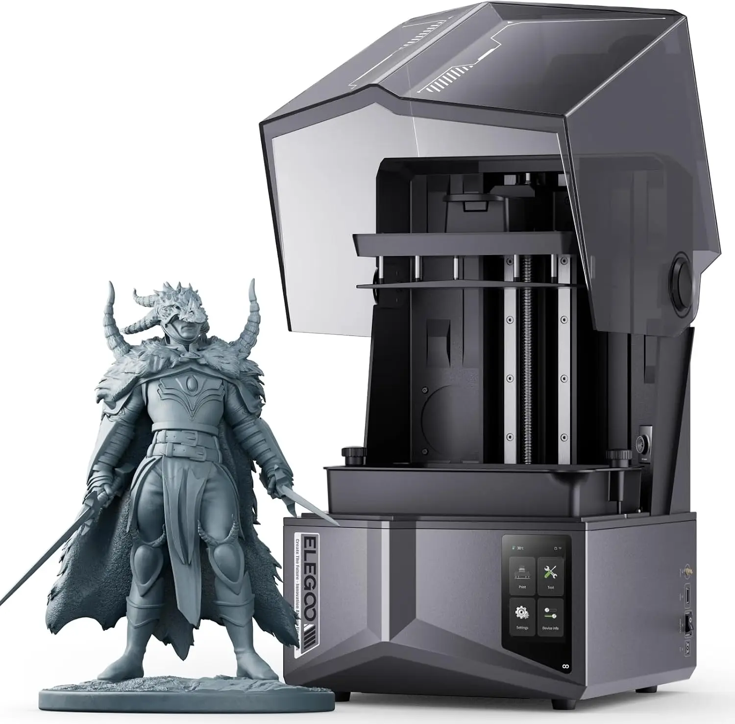 Saturn 4 Ultra 12K Resin 3D Pr - 12K Monochrome Lcd Resin 3D Printer ulasan dan harga