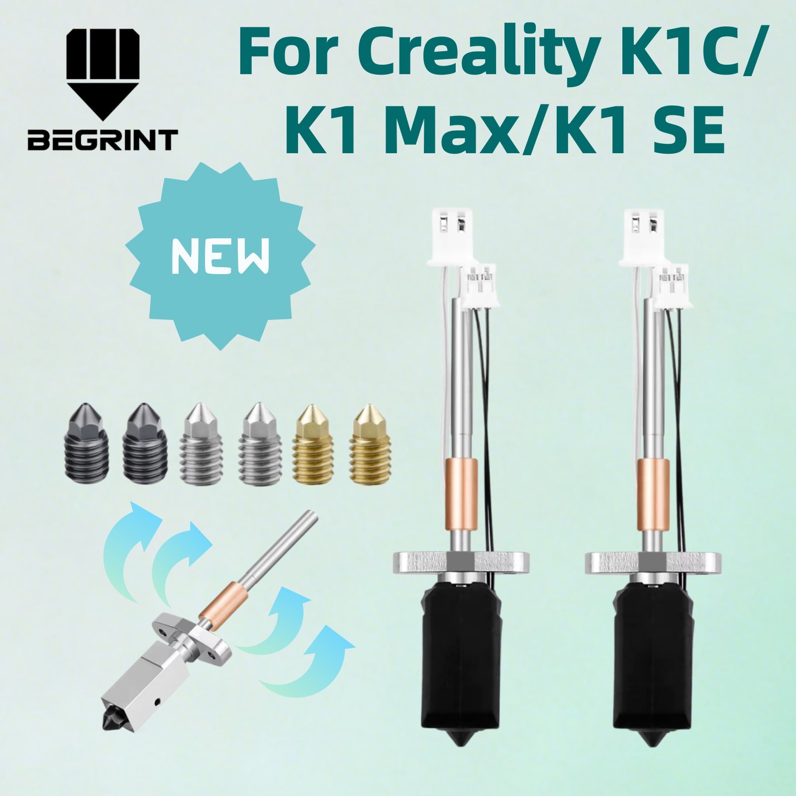 Latest Ceramic Heating Block K - High Flow Ceramic Hotend ulasan dan harga