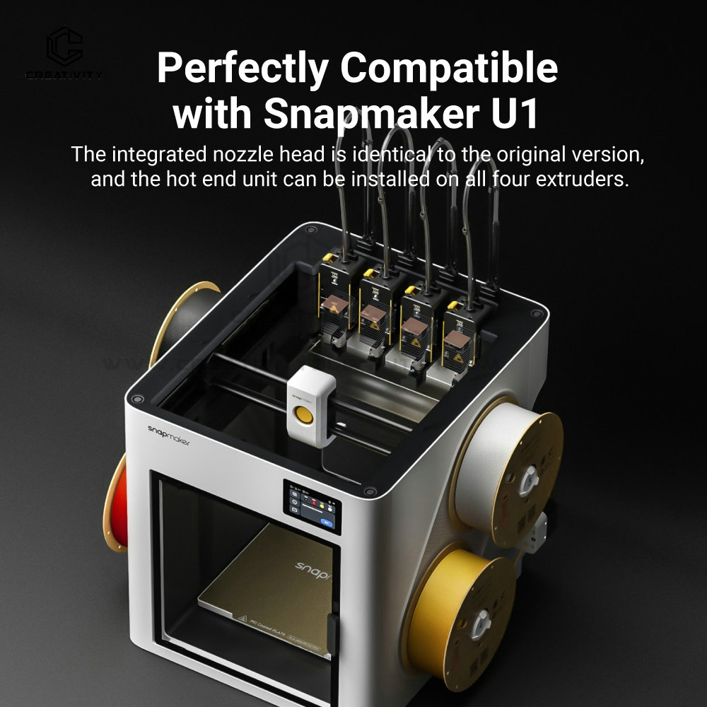 For Snapmaker U1 Hot End 0.2/0 - High Flow Ceramic Hotend ulasan dan harga