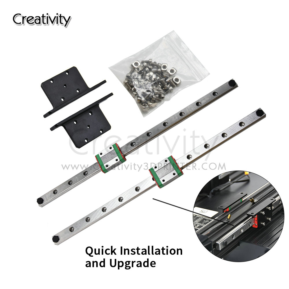 Ender3/V2/ Pro Upgrade Y-axis  - Linear Rail Mgn12H Set ulasan dan harga